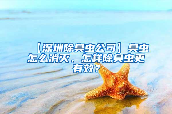 【深圳除臭蟲公司】臭蟲怎么消滅，怎樣除臭蟲更有效？