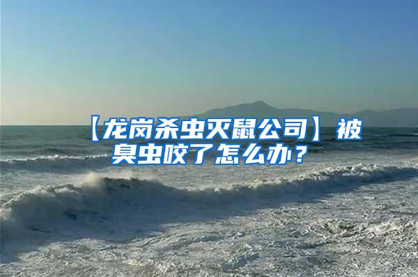 【龍崗殺蟲(chóng)滅鼠公司】被臭蟲(chóng)咬了怎么辦？