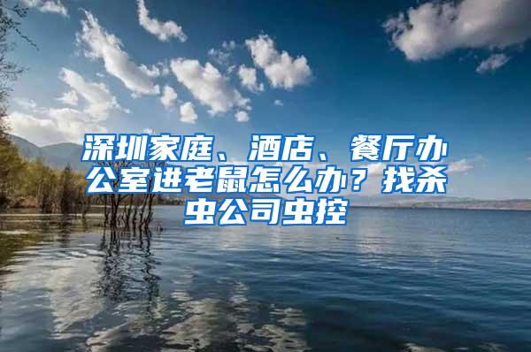 深圳家庭、酒店、餐廳辦公室進(jìn)老鼠怎么辦？找殺蟲公司蟲控