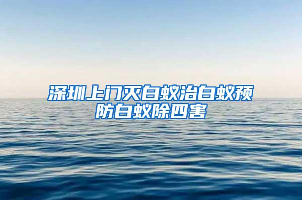 深圳上門滅白蟻治白蟻預(yù)防白蟻除四害