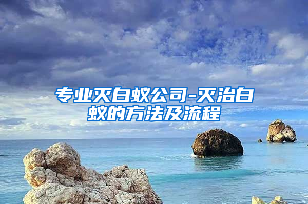 專業(yè)滅白蟻公司-滅治白蟻的方法及流程