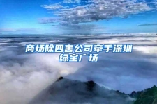 商場(chǎng)除四害公司牽手深圳綠寶廣場(chǎng)